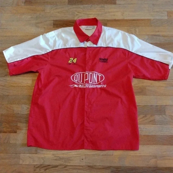 Winner's Circle Jeff Gordon Dupont Button Men's 2XL - Picture 1 of 6